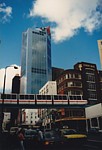 Monorail train in Liverpool Street viewed from George Street thumbnail